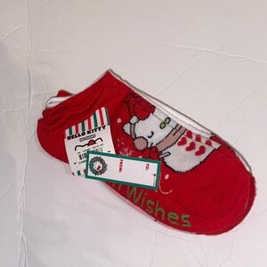 Hello Kitty Christmas  Socks ankle cut 5 pairs